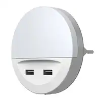 OSRAM Nocno svetlo LUNETTA + 2 X USB port