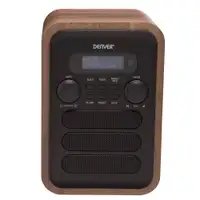 DENVER DAB-48 RADIO FM GREY
