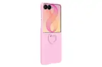 SAMSUNG Galaxy Z Flip8 Silicone Ring Magnet Case Pink EF-EF776CVEGWW