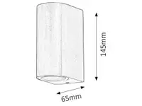 RABALUX Chile spoljna zidna lampa GU10 2x35W IP44 2