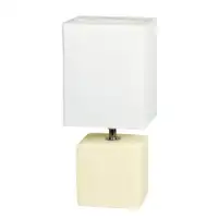 RABALUX Orlando keramicka stona lampa E14 40W krem