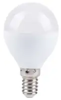 RABALUX SMD LED sijalica, belo, metal+plastika, E14 G45, dimm