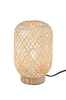 RABALUX Alinafe, stona lampa sa ratanskim abažurom, E14 1x25W, IP20