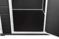 KETER Essential tamno siva/bela