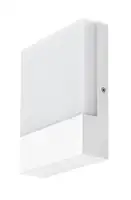 RABALUX Gimone, LED spoljna zidna, bela plastika, 10W, 660lm (bez.dif. 1000lm), 4000K