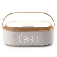 MOYE Aurora Plus Radio Lamp with Clock and Wi-Fi Charger