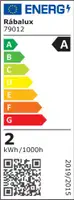 RABALUX Filament LED sijalica E14 C35, 2W, 470lm, 4000K