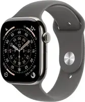 APPLE Watch S11 Cellular 46mm Natural Titanium Case with Stone Grey Sport Band - S/M mfcw4rk/a