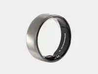 ULTRAHUMAN Ring Air - Size 08 Raw Titanium