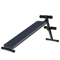 GORILLA SPORTS Kosa klupa za trbusnjake (Podesiva)