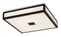 RABALUX Zoya plafonjera LED18W 30x30cm crna
