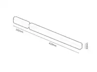 RABALUX Driver za šinsku 170W, Input voltage: 220V-240V, Output volt: 24V