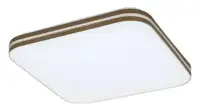 RABALUX Oscar2, LED 18W, 1350lm, 4000K, 34cm, zvezdasta, braon prsten