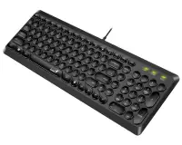 GENIUS SlimStar Q200,USB,BLK,SER