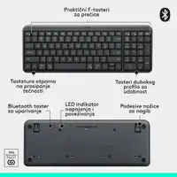 LOGITECH K250 Graphite US 920-013451 Bezicna Tastatura