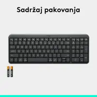 LOGITECH K250 Graphite US 920-013451 Bezicna Tastatura