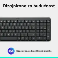 LOGITECH K250 Graphite US 920-013451 Bezicna Tastatura