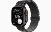 APPLE Watch Ultra 3 Cellular 49mm Black Titanium Case with Black Titanium Milanese Loop - Small mf1n4se/a