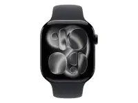 APPLE Watch S11 GPS 46mm Jet Black Aluminium Case with Black Sport Band - S/M meuw4rk/a
