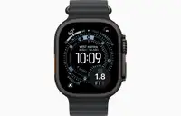 APPLE Watch Ultra 3 Cellular 49mm Black Titanium Case with Black Ocean Band mf0j4se/a
