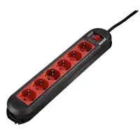 HAMA 478863-6 ut. crno/crven sa pr. 1.5m