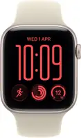 APPLE Watch SE3 v2 GPS 40mm Starlight Aluminium Case with Sand Sport Band - S/M mjkr4rk/a