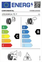 CONTINENTAL 155/65R14 75T AllSeasonContact