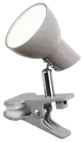 RABALUX Noah, clip lamp, siva, LED 5W