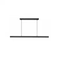 RABALUX Tariq, LED visilica mat crna aluminium, 30W, 1650lm, 4000K, š120cm, v130cm