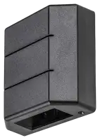RABALUX Lippa, spoljna zidna LED 6W 3000K, IP54 2 snopa crna