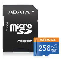 ADATA MICRO SD 256GB + SD ADAPTER (AUSDX256GUICL10A1-RA1)