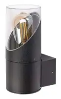 RABALUX Novigrad spoljna zidna lampa crna aluminijum E27 28W