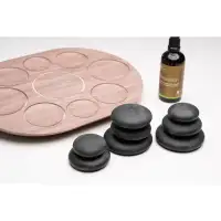 ELEEELS Masazni set S1 Toplo kamenje