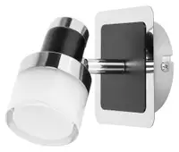 RABALUX Harold,kupatilska,LED5W,IP44,hrom/crna/opal