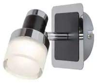 RABALUX Harold,kupatilska,LED5W,IP44,hrom/crna/opal