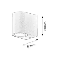 RABALUX Chile spoljna zidna lampa GU10 35W IP44 3