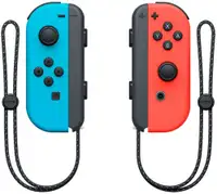NINTENDO Switch Console (OLED Model) Neon Red and Blue