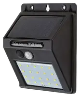 RABALUX Ostrava, spoljna solarna,LED 1,3W,crno sa senzorom