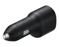 SAMSUNG 25W+15W Car Charger Duo Black EP-L4020-NBE