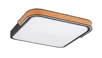 RABALUX Arild, SMART LED plafonjera daljinski i Tuya App, dimabilna, RGB, CCT 3000-6000K, 48W, 1850lm, cetvrtasta 50x48cm, WiFi, Bluetooth