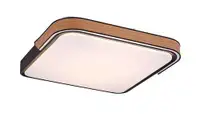 RABALUX Arild, SMART LED plafonjera daljinski i Tuya App, dimabilna, RGB, CCT 3000-6000K, 48W, 1850lm, cetvrtasta 50x48cm, WiFi, Bluetooth