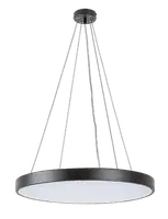 RABALUX Tesia plafonjera crna 36W 2160lm, 3000K, D40cm IP20