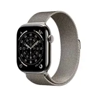 APPLE Watch S11 Cellular 42mm Natural Titanium Case with Natural Milanese Loop mf8p4rk/a