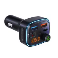 Xwave BT 20 FM transmiter za auto, BT, LED, USB, 3D Surround, USB-TypeC PD30W+QC3.0 brzo punjenje