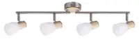 RABALUX Gavin spot E14 4x40W s.hrom, beech