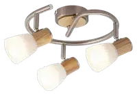 RABALUX Gavin spot E14 3x40W s.hrom, beech