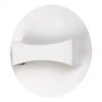 RABALUX Neville zidna lampa, mat bela, LED 6W
