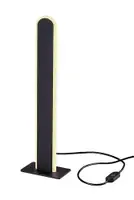 RABALUX Sindri, stona crna LED 15W, 3000-4000K, dimabilna, visina 35cm