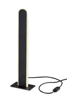 RABALUX Sindri, stona crna LED 15W, 3000-4000K, dimabilna, visina 35cm