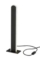 RABALUX Sindri, stona crna LED 15W, 3000-4000K, dimabilna, visina 35cm